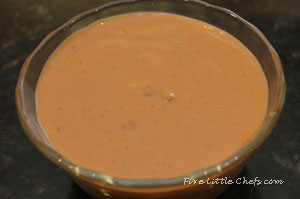 Spicy Fry Sauce in a bowl