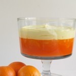 Mandarin Orange Jello with Pudding from fivelittlechefs.com #kidscooking