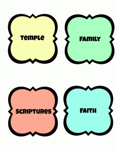 General Conference Packet by fivelittlechefs.com fun activities ready to print #General #Conference #Packet