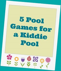 5 kiddie pool ideas for summer. 