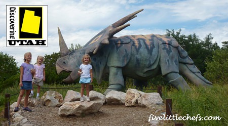 What to know when visiting the Ogden Dinosaur Park from fivelittlechefs.com #discoveringutah