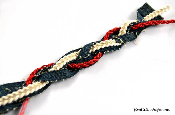 bracelet with trimming