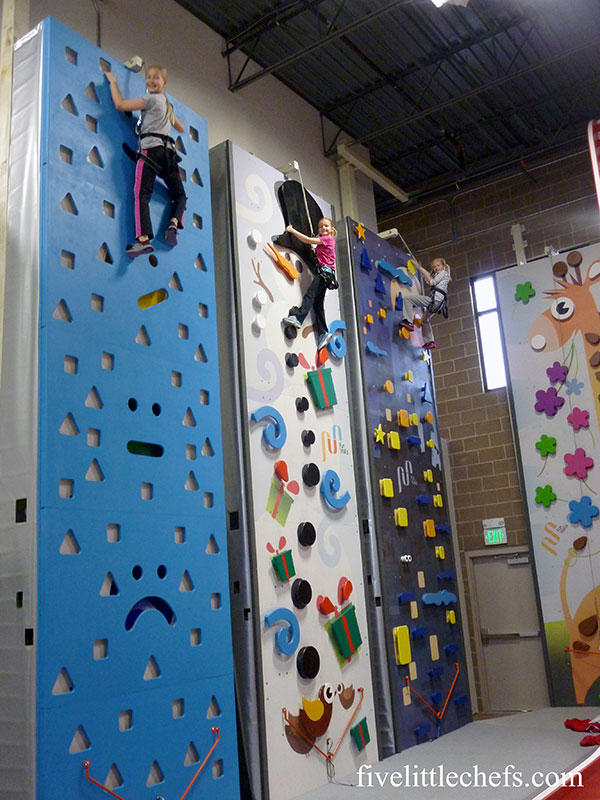 funtopia climbing wall