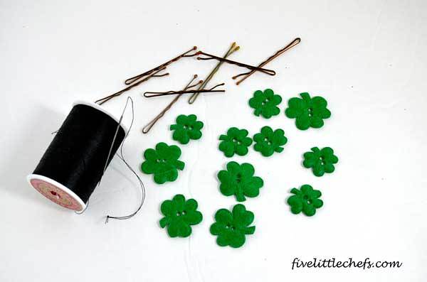 St. Patrick's Day Irish Clover Hair Accessory