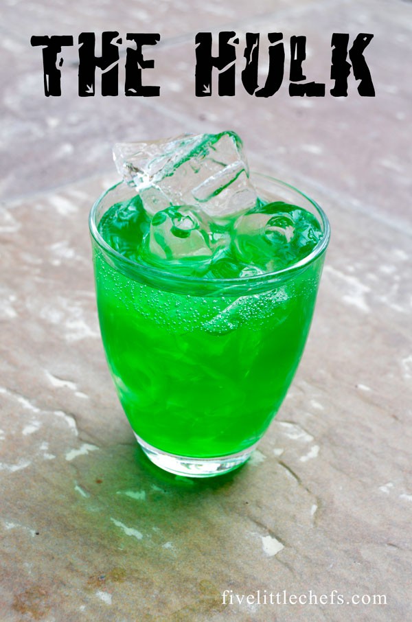 Serve Avengers party drinks at your next movie night. Celebrate the super heros; Captain America, The Hulk and Iron Man with special non-alcoholic recipes.