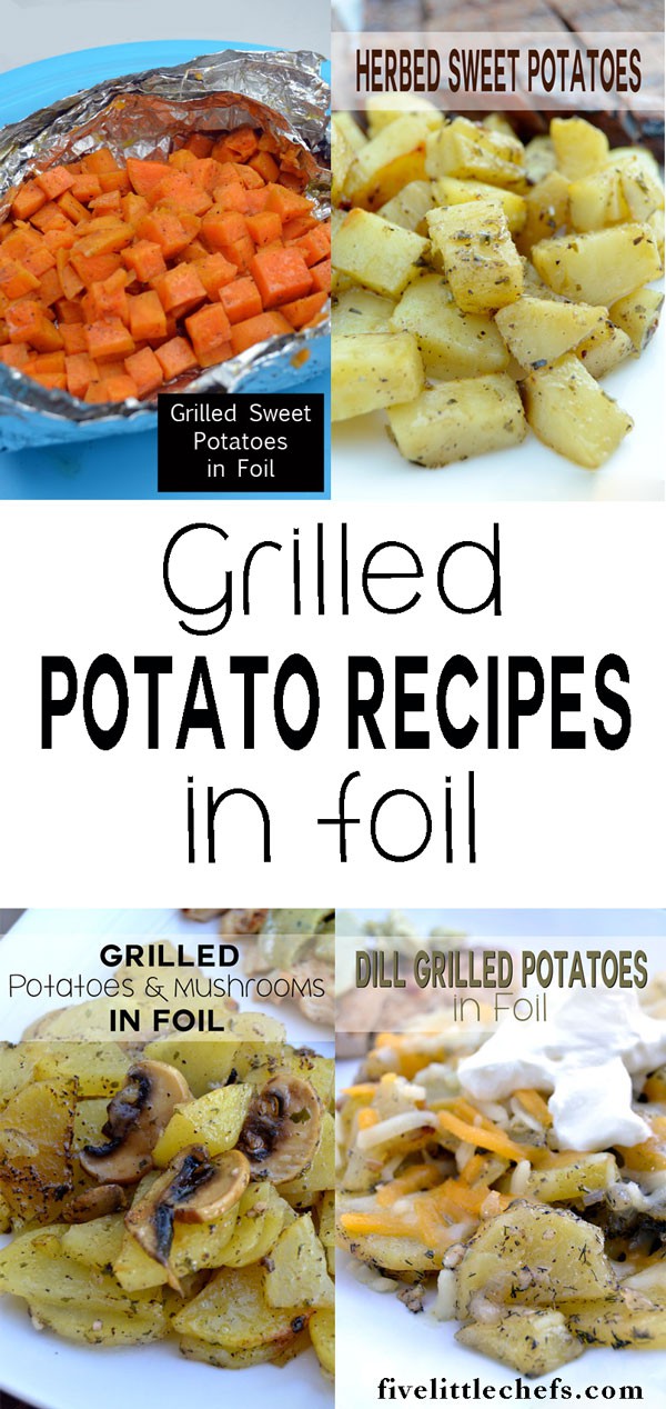 Grilled Potatoes in Foil is perfect for summer. Break out your grill and create this easy recipe.