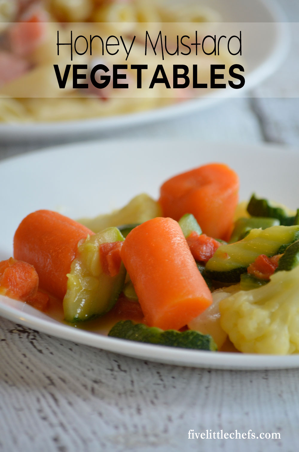 This honey mustard veggies recipe is quick to put together. It is a great last minute side dish because it uses common ingredients found in your pantry.