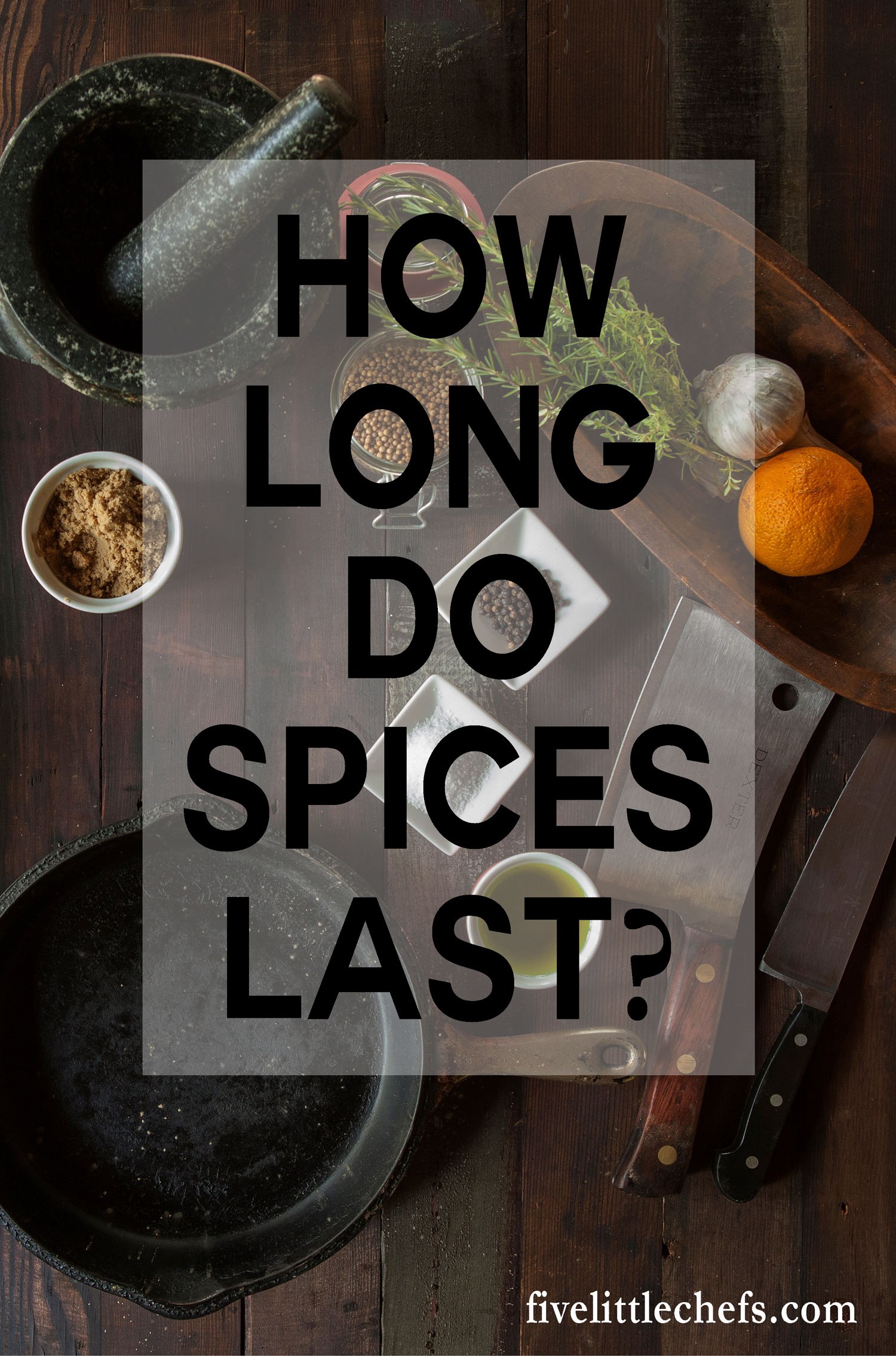 How long spices last is determined by many factors. A quick tip on what to do if you do not want to replace your spices is also included.