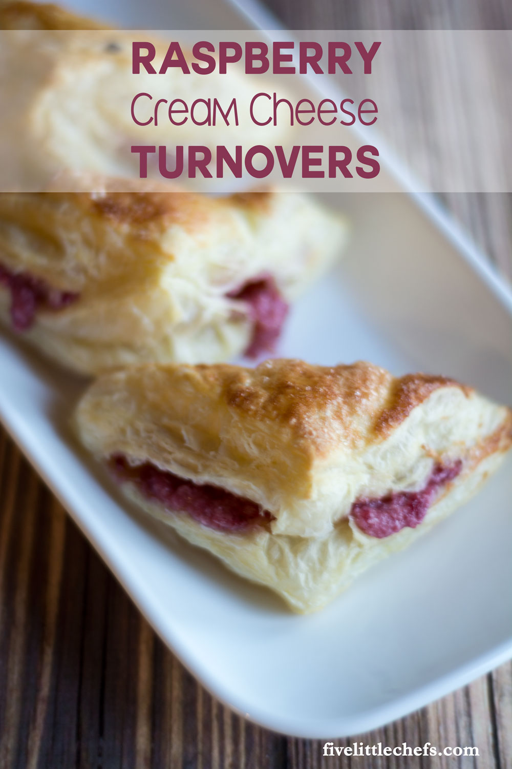 Raspberry Cream Cheese Turnovers are SO easy to make. Just a few ingredients and about 40 minutes. This danish recipe is sure to impress your guests.