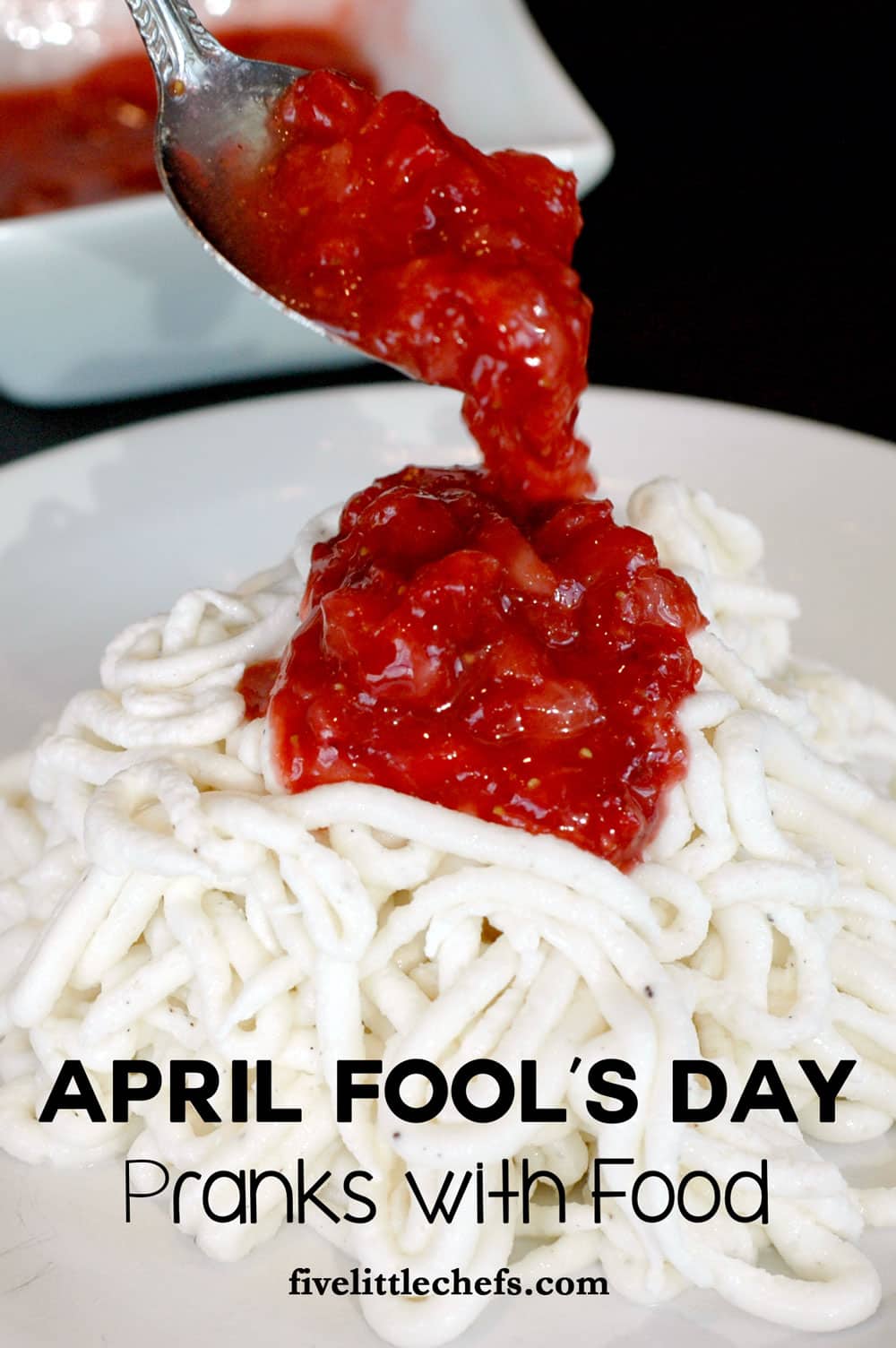 10 great April Fool's Day food pranks for kids. These fun ideas are great for families and friends. Invite them over for dinner this year!